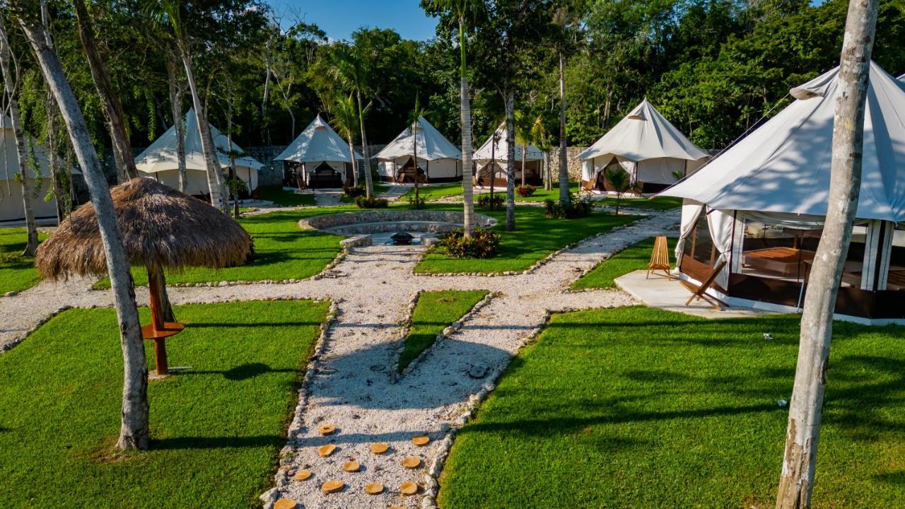 Xakluum Eco Glampings 호텔 푸에르토 모렐로스 외부 사진