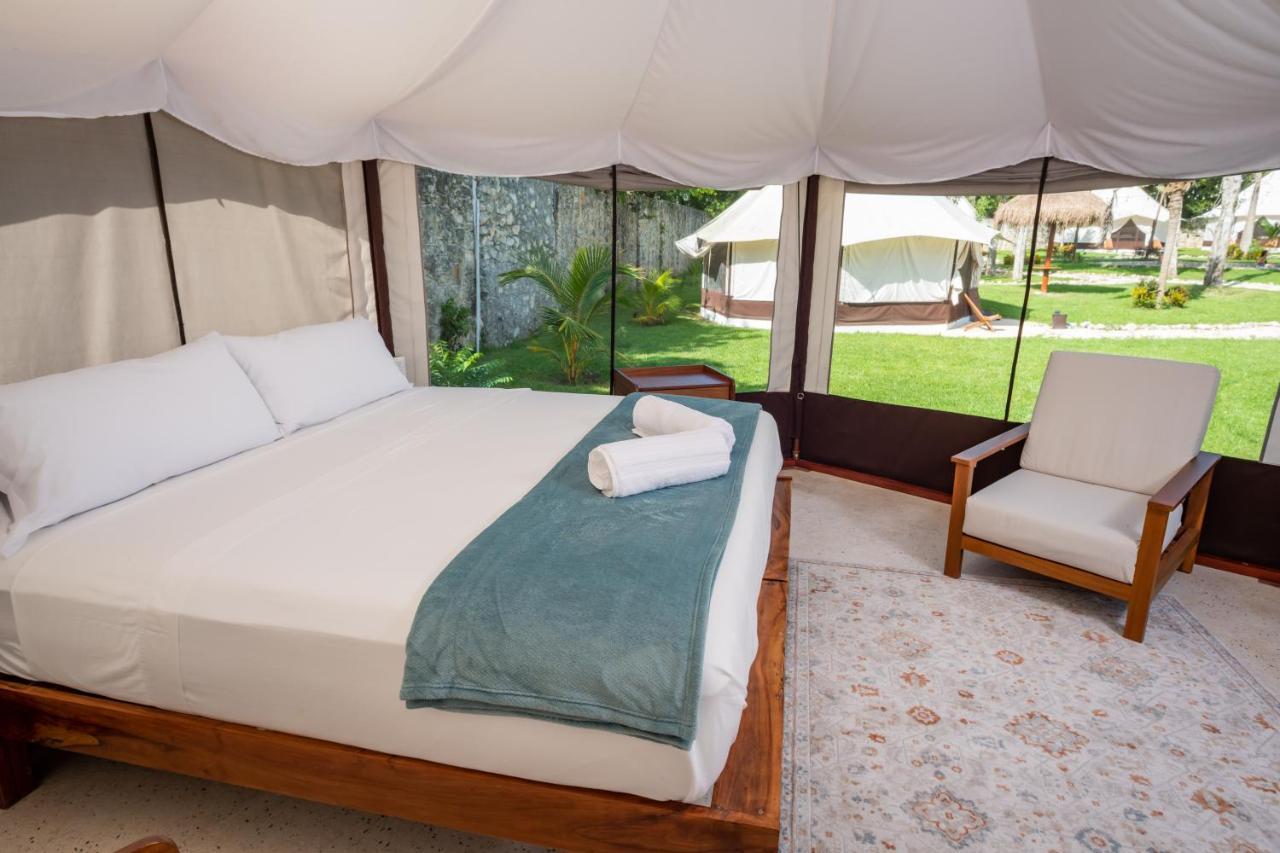 Xakluum Eco Glampings 호텔 푸에르토 모렐로스 외부 사진