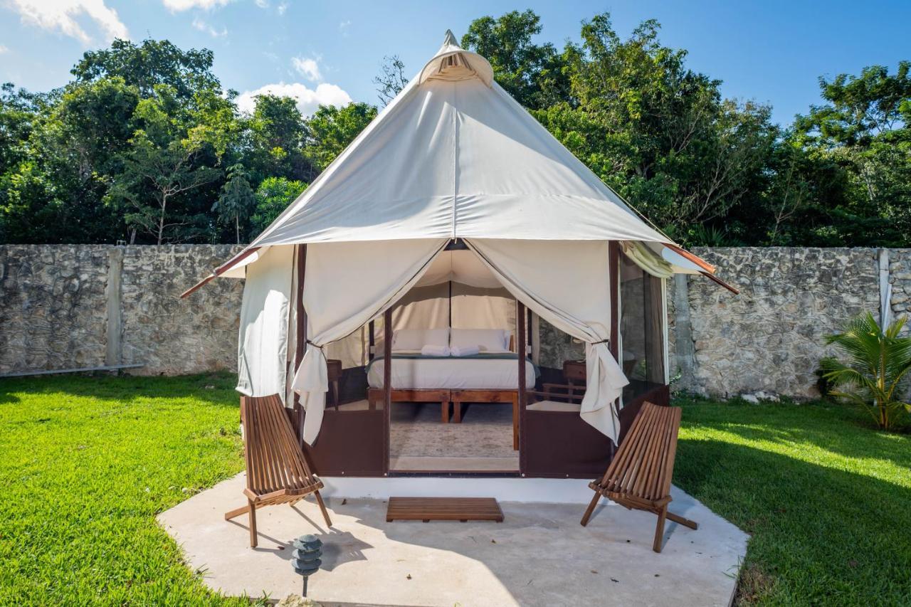 Xakluum Eco Glampings 호텔 푸에르토 모렐로스 외부 사진