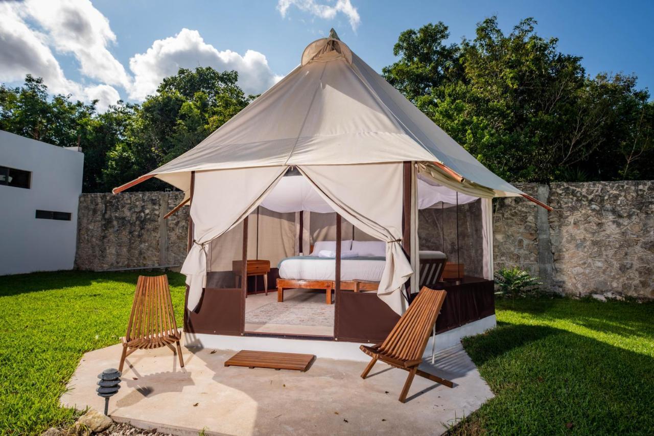Xakluum Eco Glampings 호텔 푸에르토 모렐로스 외부 사진