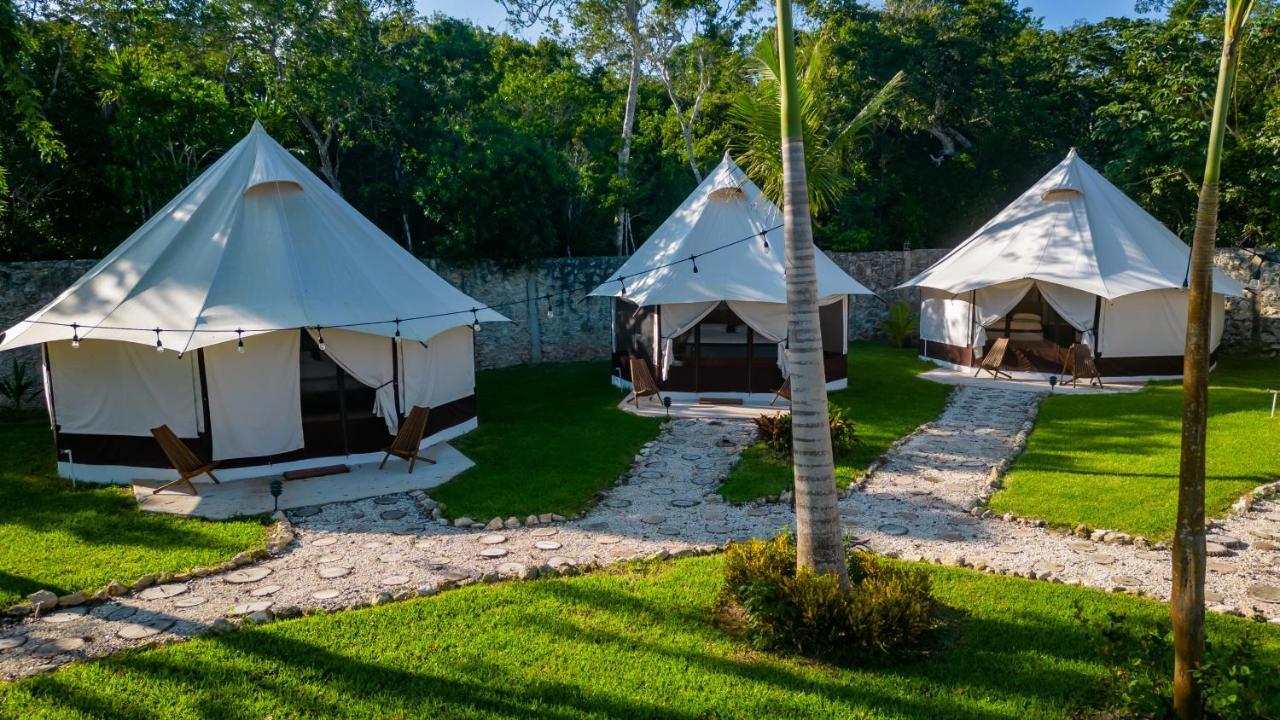Xakluum Eco Glampings 호텔 푸에르토 모렐로스 외부 사진