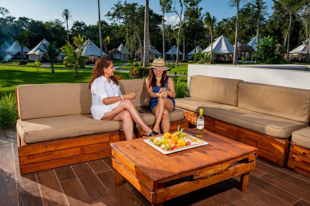 Xakluum Eco Glampings 호텔 푸에르토 모렐로스 외부 사진