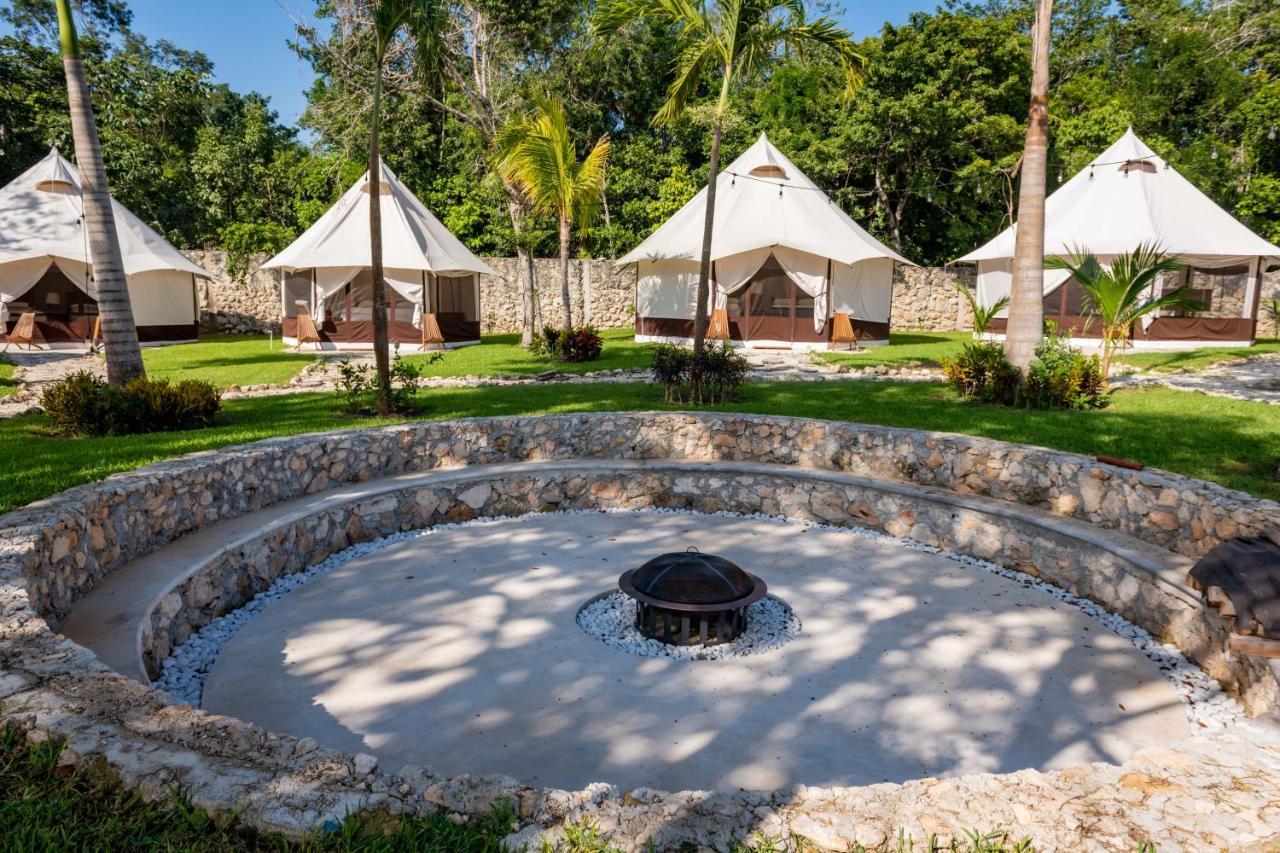 Xakluum Eco Glampings 호텔 푸에르토 모렐로스 외부 사진