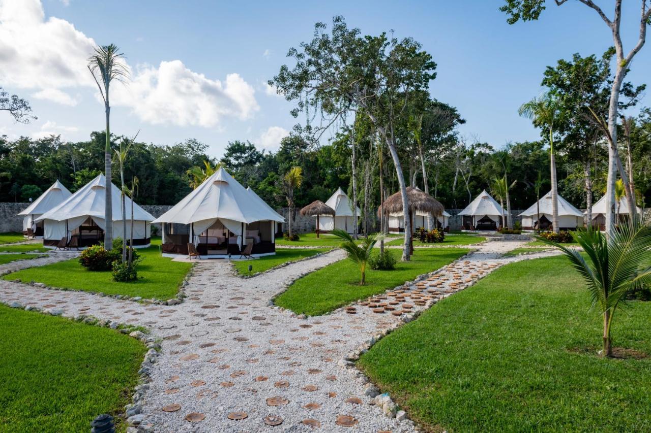 Xakluum Eco Glampings 호텔 푸에르토 모렐로스 외부 사진