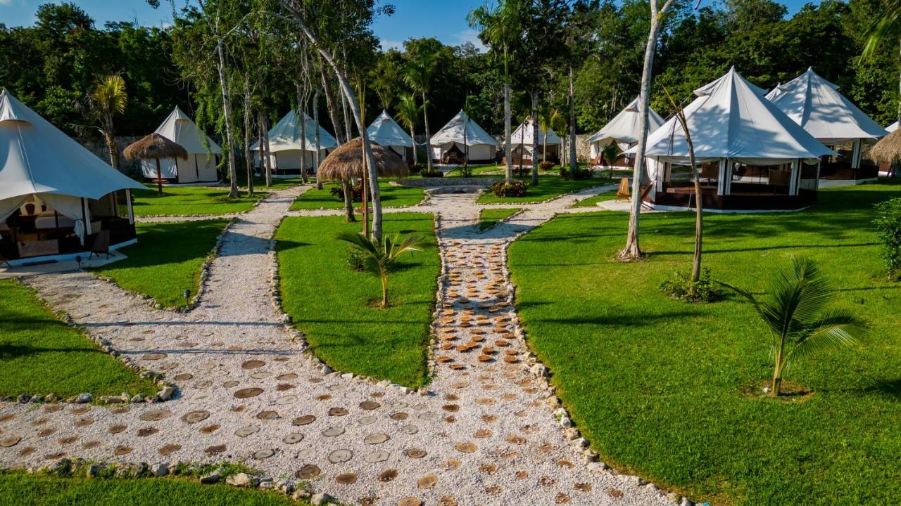 Xakluum Eco Glampings 호텔 푸에르토 모렐로스 외부 사진