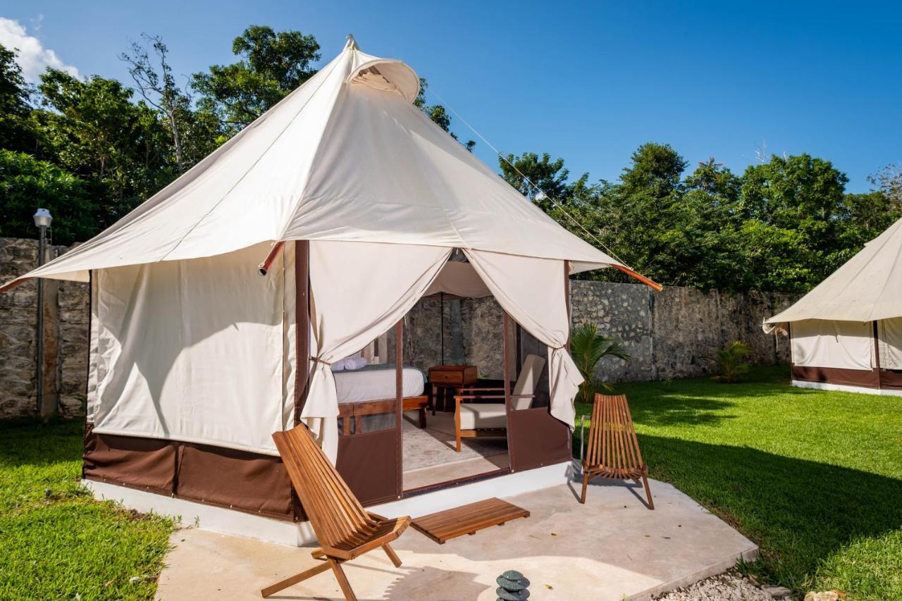 Xakluum Eco Glampings 호텔 푸에르토 모렐로스 외부 사진