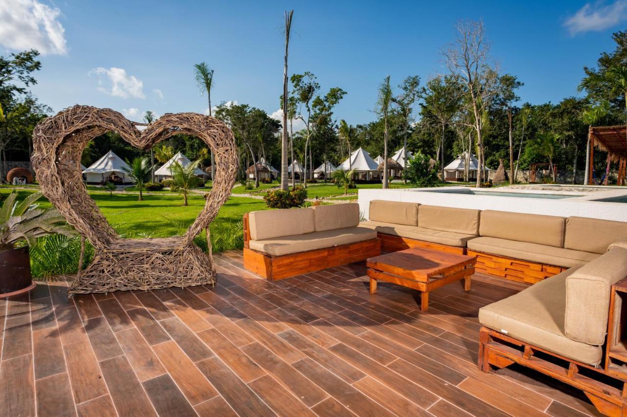 Xakluum Eco Glampings 호텔 푸에르토 모렐로스 외부 사진