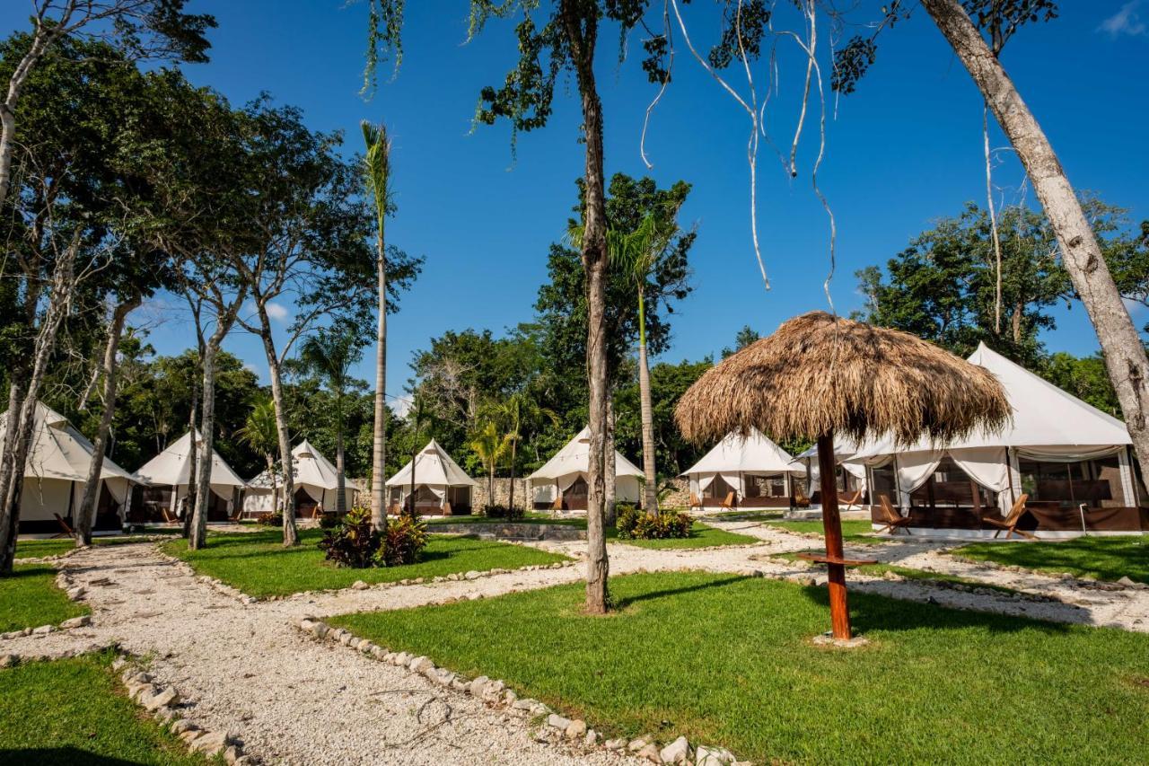 Xakluum Eco Glampings 호텔 푸에르토 모렐로스 외부 사진