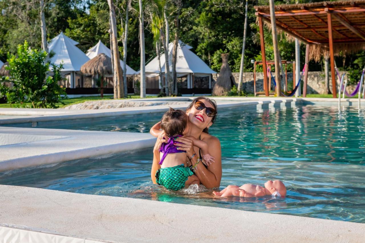 Xakluum Eco Glampings 호텔 푸에르토 모렐로스 외부 사진