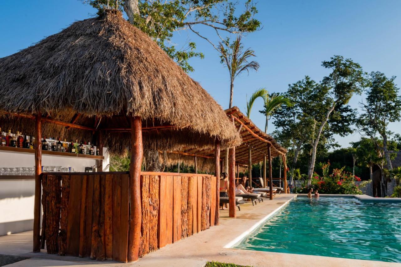 Xakluum Eco Glampings 호텔 푸에르토 모렐로스 외부 사진