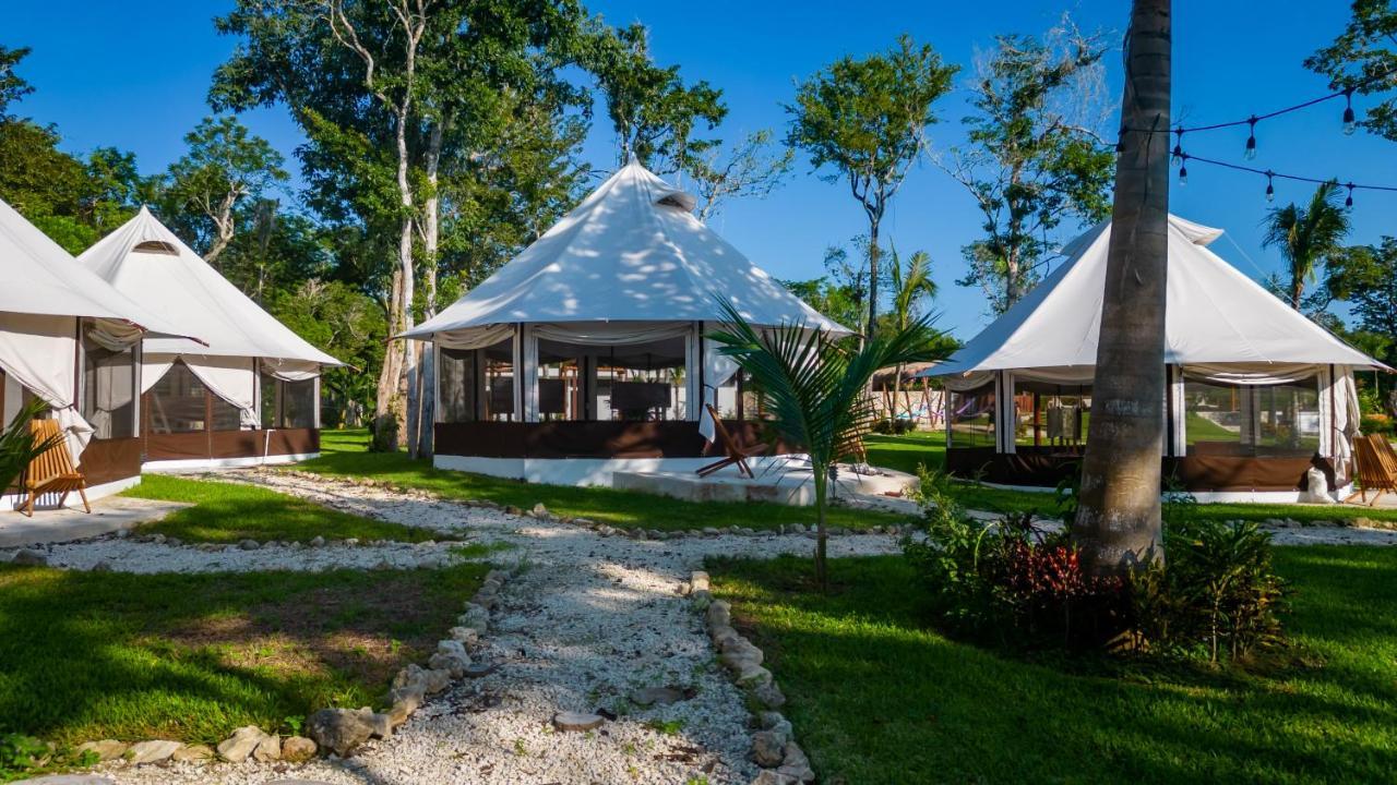 Xakluum Eco Glampings 호텔 푸에르토 모렐로스 외부 사진