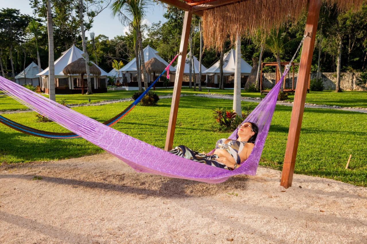Xakluum Eco Glampings 호텔 푸에르토 모렐로스 외부 사진
