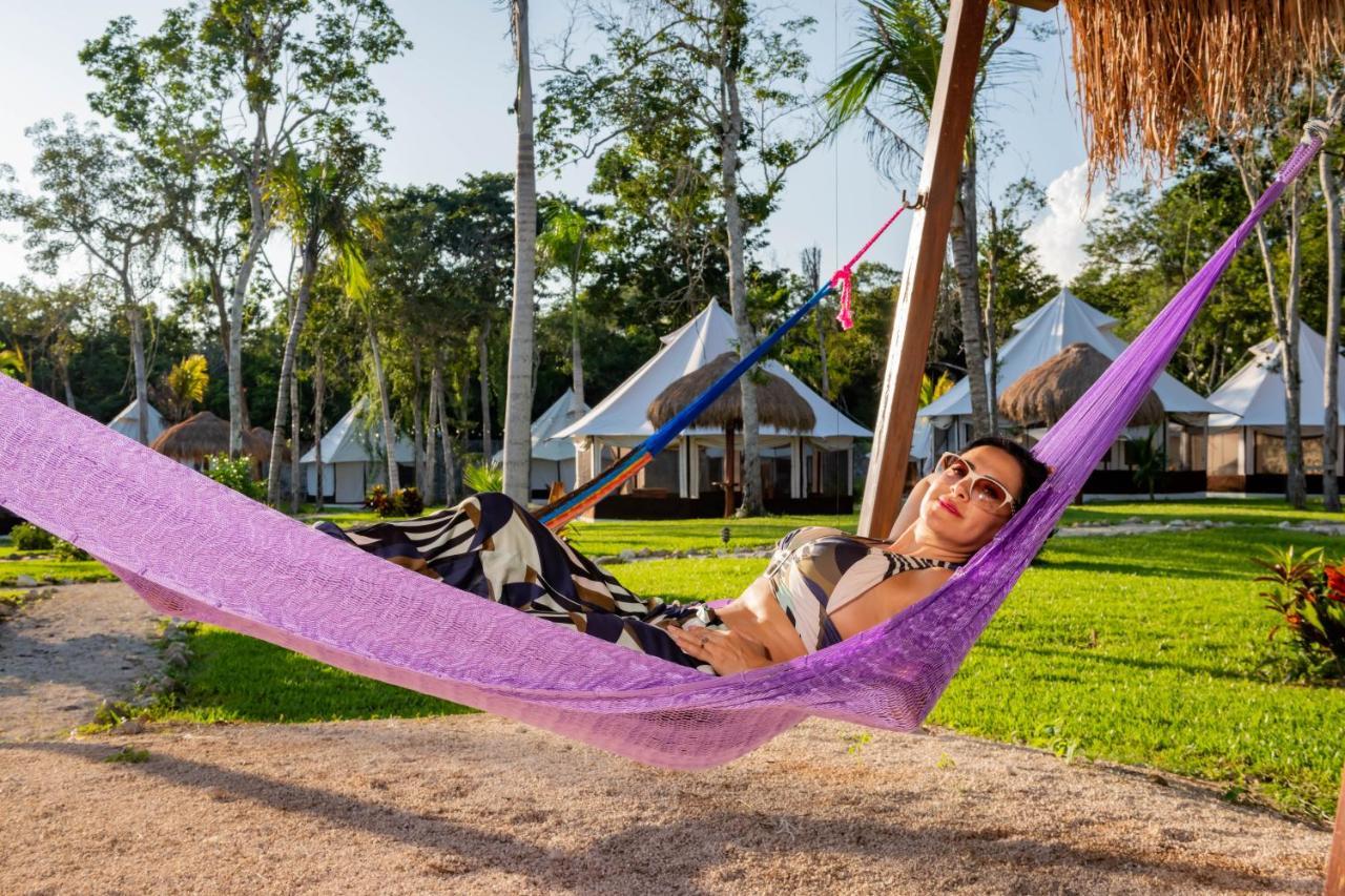 Xakluum Eco Glampings 호텔 푸에르토 모렐로스 외부 사진