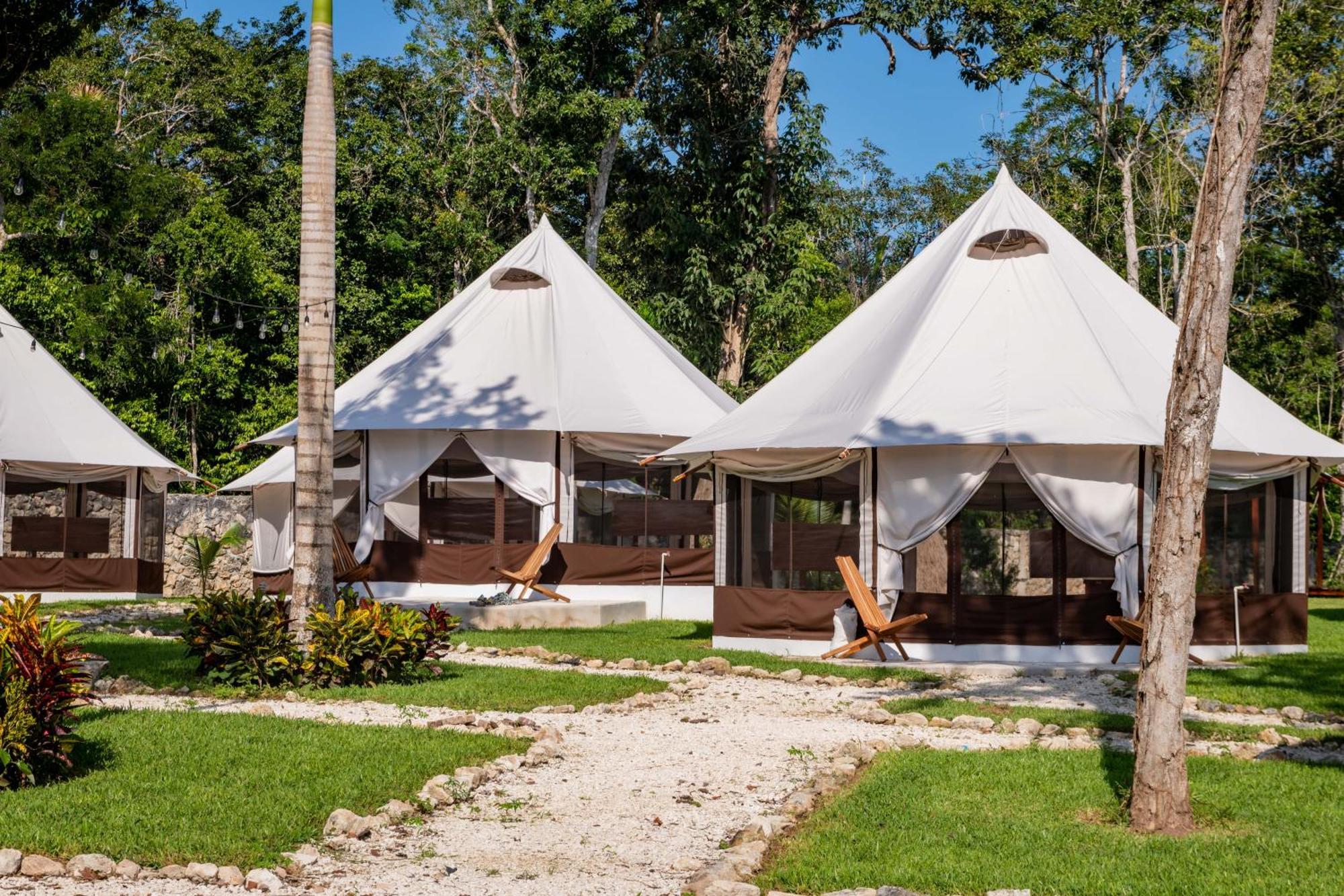Xakluum Eco Glampings 호텔 푸에르토 모렐로스 외부 사진